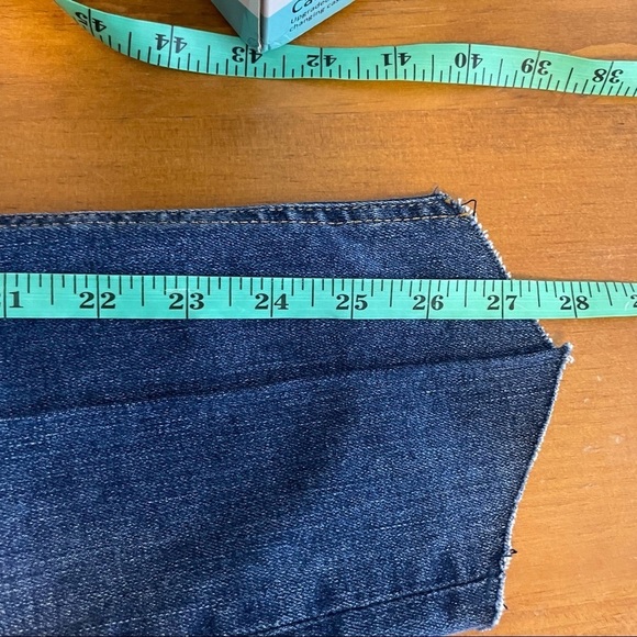 Rag & Bone High Rise Skinny Pintuck Diagonal Hem Jean Womens 29 - Picture 11 of 13